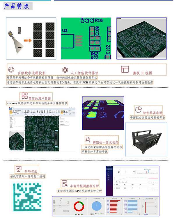 3DSPI錫膏檢測(cè)儀功能 3DSPI錫膏檢測(cè)儀功能